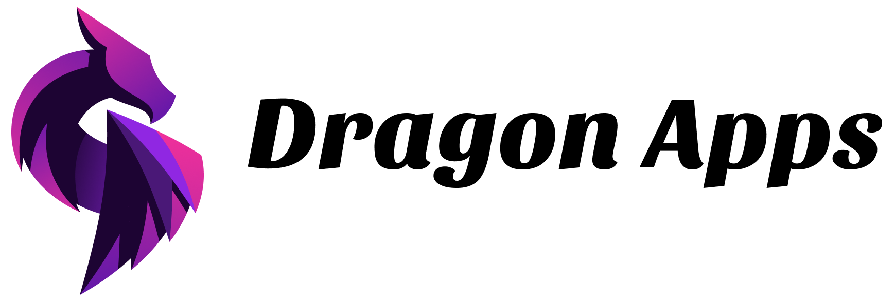 Dragon Apps Dark Logo